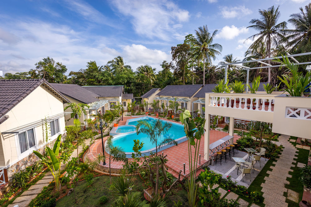 Blue Paradise Bungalow 두옹 동 외부 사진