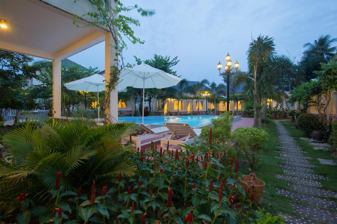 Blue Paradise Bungalow 두옹 동 외부 사진