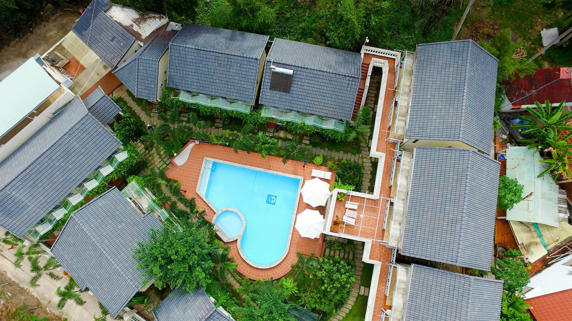 Blue Paradise Bungalow 두옹 동 외부 사진